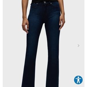 Hudson Barbara Straight Leg Denim Jeans